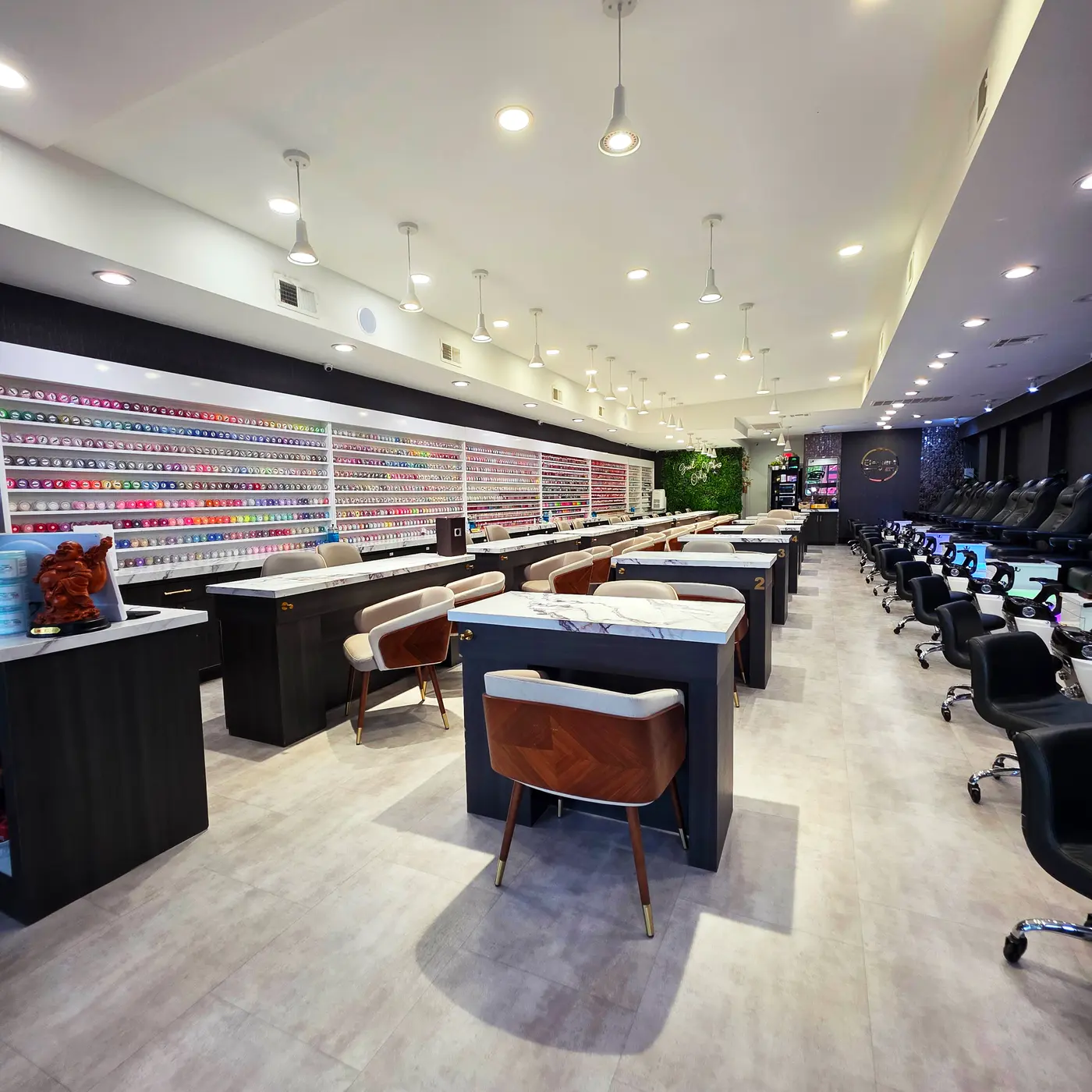 Interior of Element Nail Bar at 6022 N 16th St in Phoenix