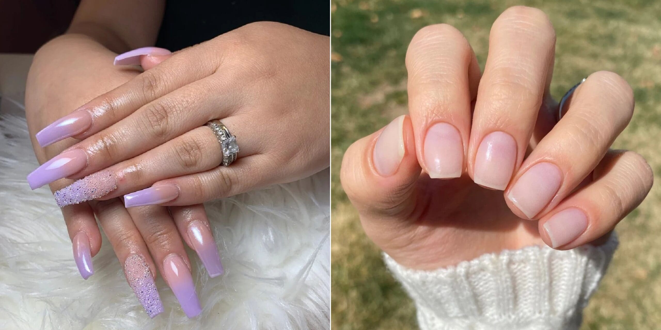 a collage of hands with a ring