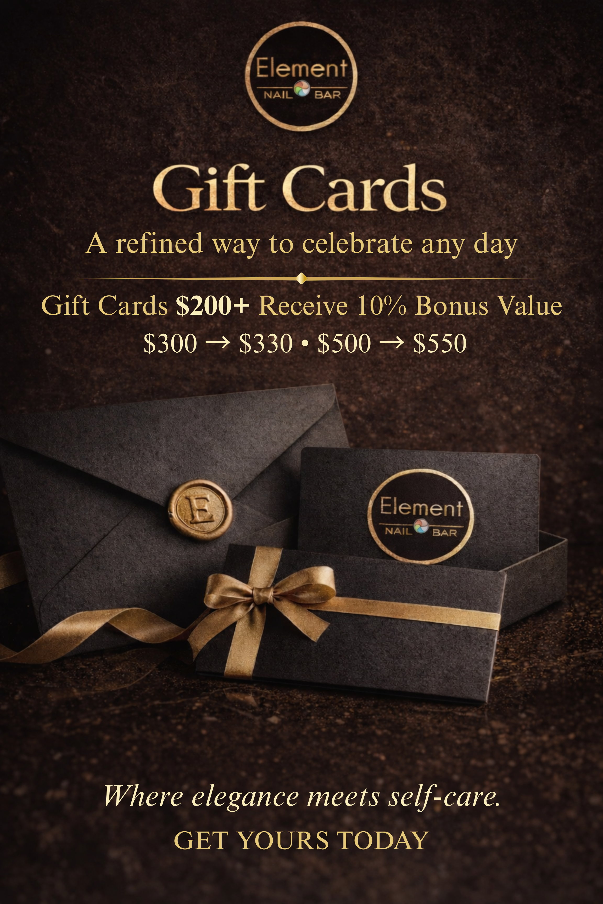Gift Card at Element Nail Bar