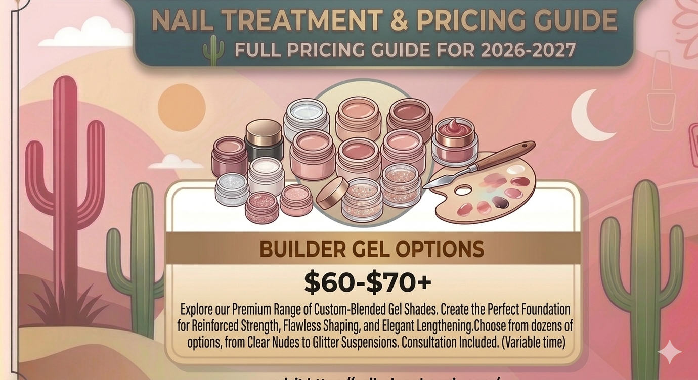 Builder Gel Options &mdash; $60-$70+ 