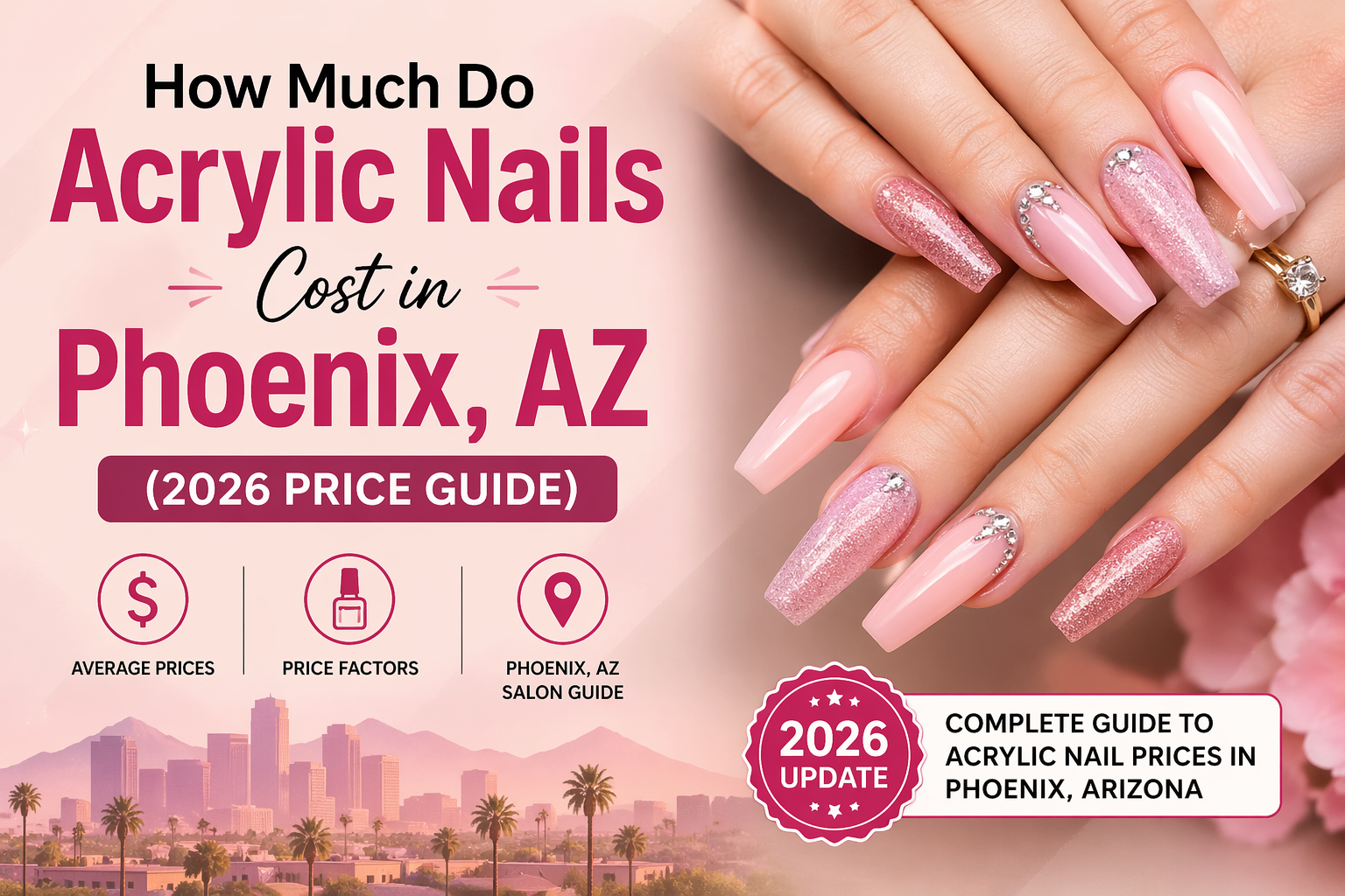 How Much Do Acrylic Nails Cost in Phoenix, AZ (2026 Price Guide)