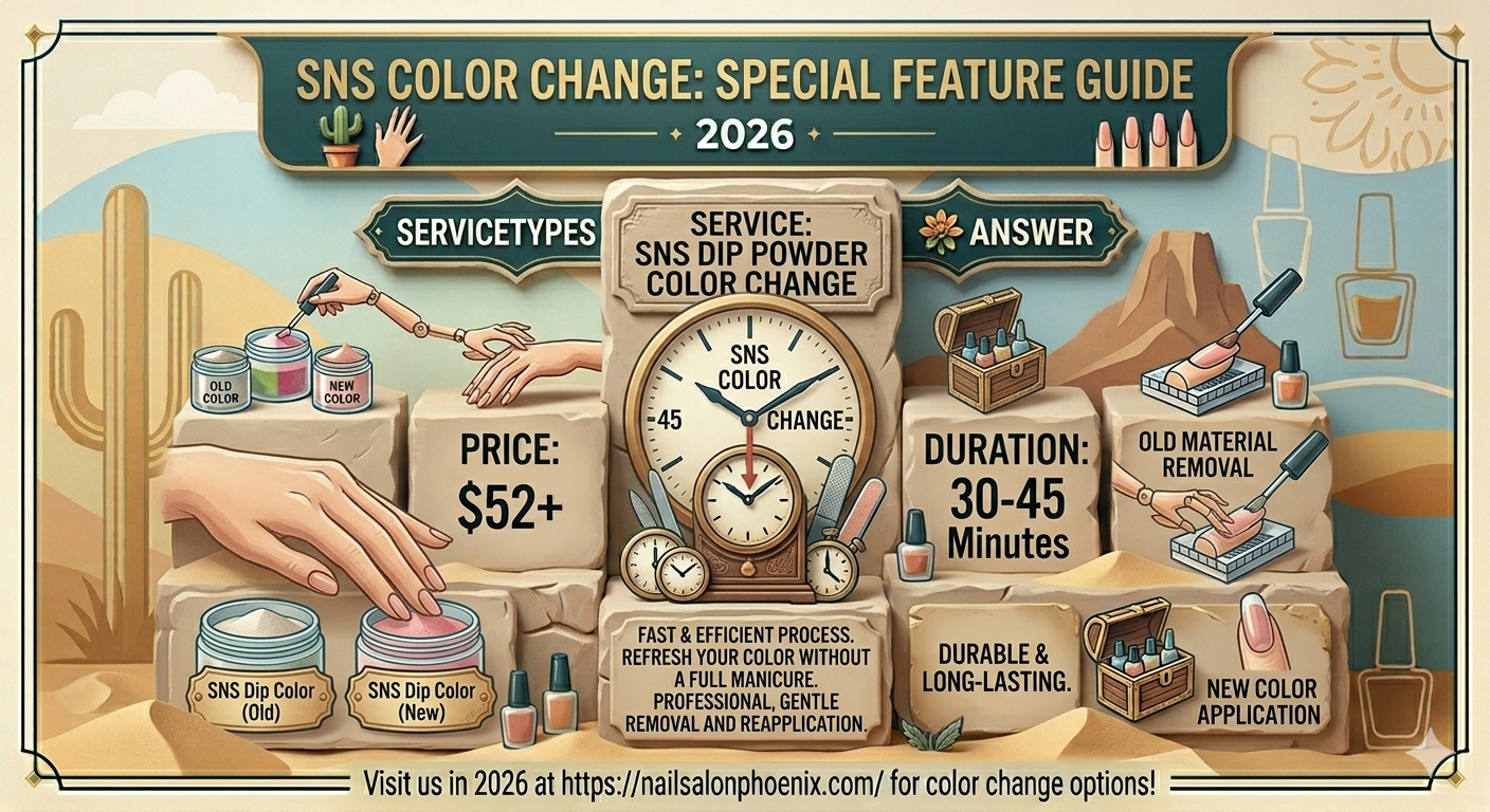 SNS Manicure — $60+ (45-60 Minutes)