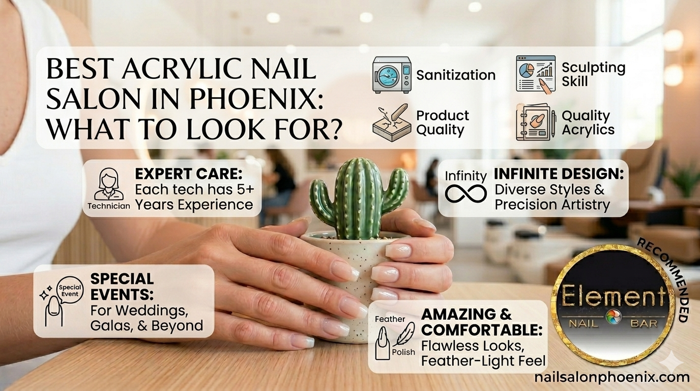 Best Acrylic Nail Salon in Phoenix: What to Look For?