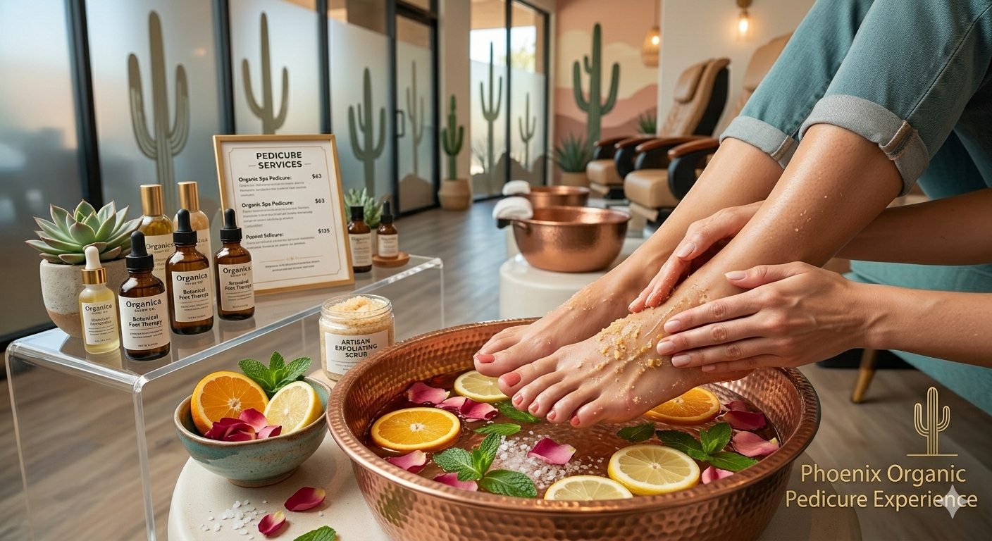 Organic Spa Pedicure — $63