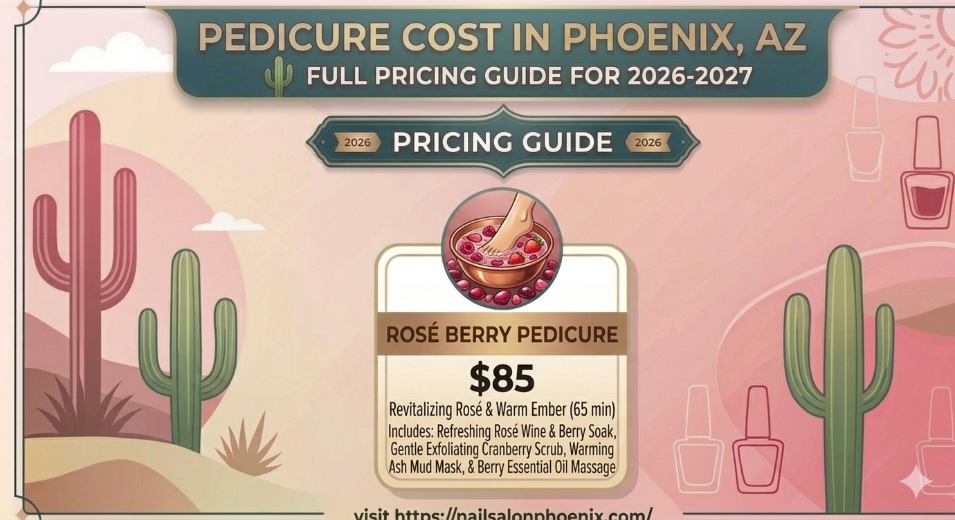 Ros&eacute; Berry Pedicure &mdash; $85 (65 Minutes)