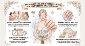 Why Element Nail Bar is the Best Choice for Your Wedding Nails in Phoenix