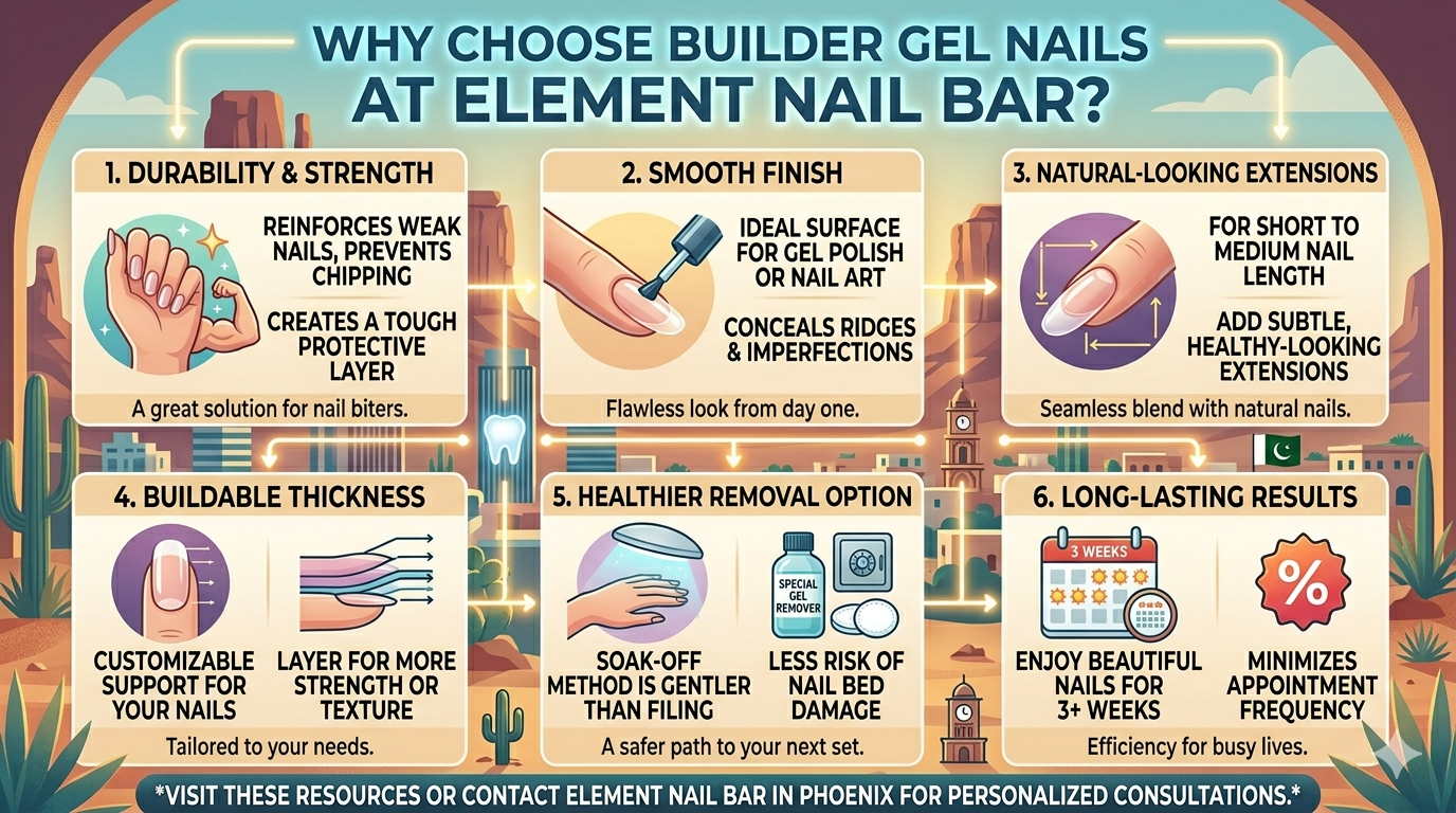 Where to Get Builder Gel Nails in Phoenix